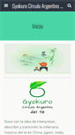 Mobile Screenshot of gyokuroinstitutodete.com